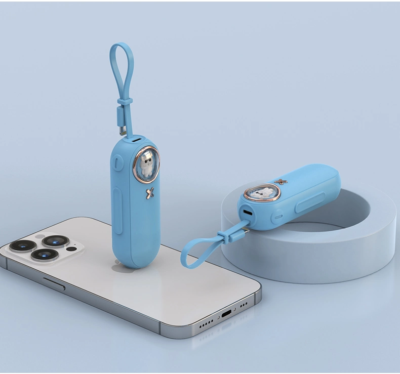 Super Mini 5000mAh Manufacture Pocket Mobile Charger Power Bank for iPhone, Samsung, Huawei.