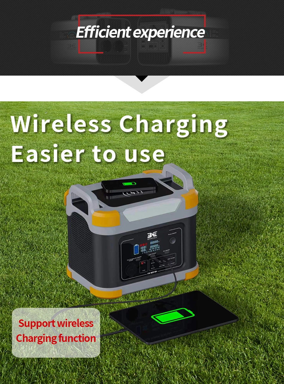 Mobile Wireless Charger Station 1000W Portable Power Bank With Quick Charging For Camping